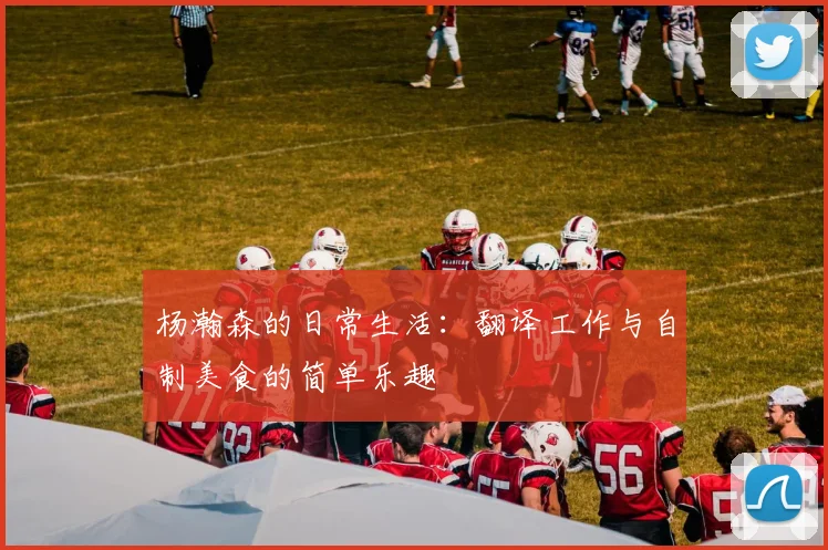 杨瀚森的日常生活：翻译工作与自制美食的简单乐趣